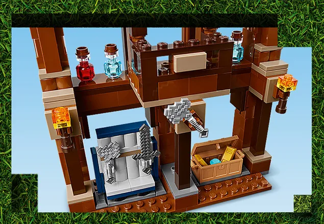 LEGO Minecraft Ring de Luptă la Conacul din Pădure